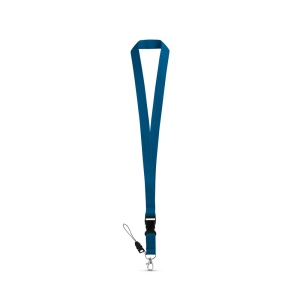 Tour de cou en polyester avec mousqueton en métal 20 × 530 mm, vue 4