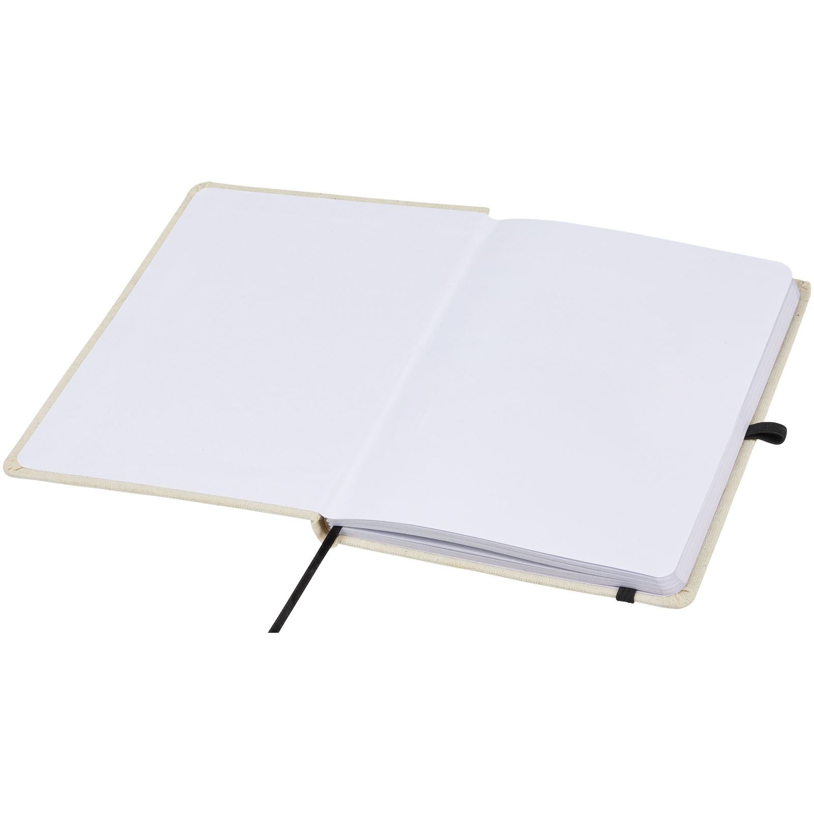 Carnet à couverture rigide en coton organique 122 × 174 mm