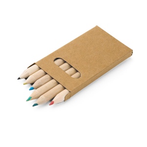 Boîte avec 6 crayons de couleur, vue 3