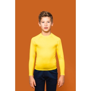 T-shirt double peau sport manches longues enfant, vue 2