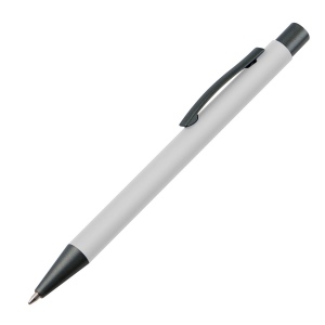 Stylo en plastique avec clip en métal, vue 3