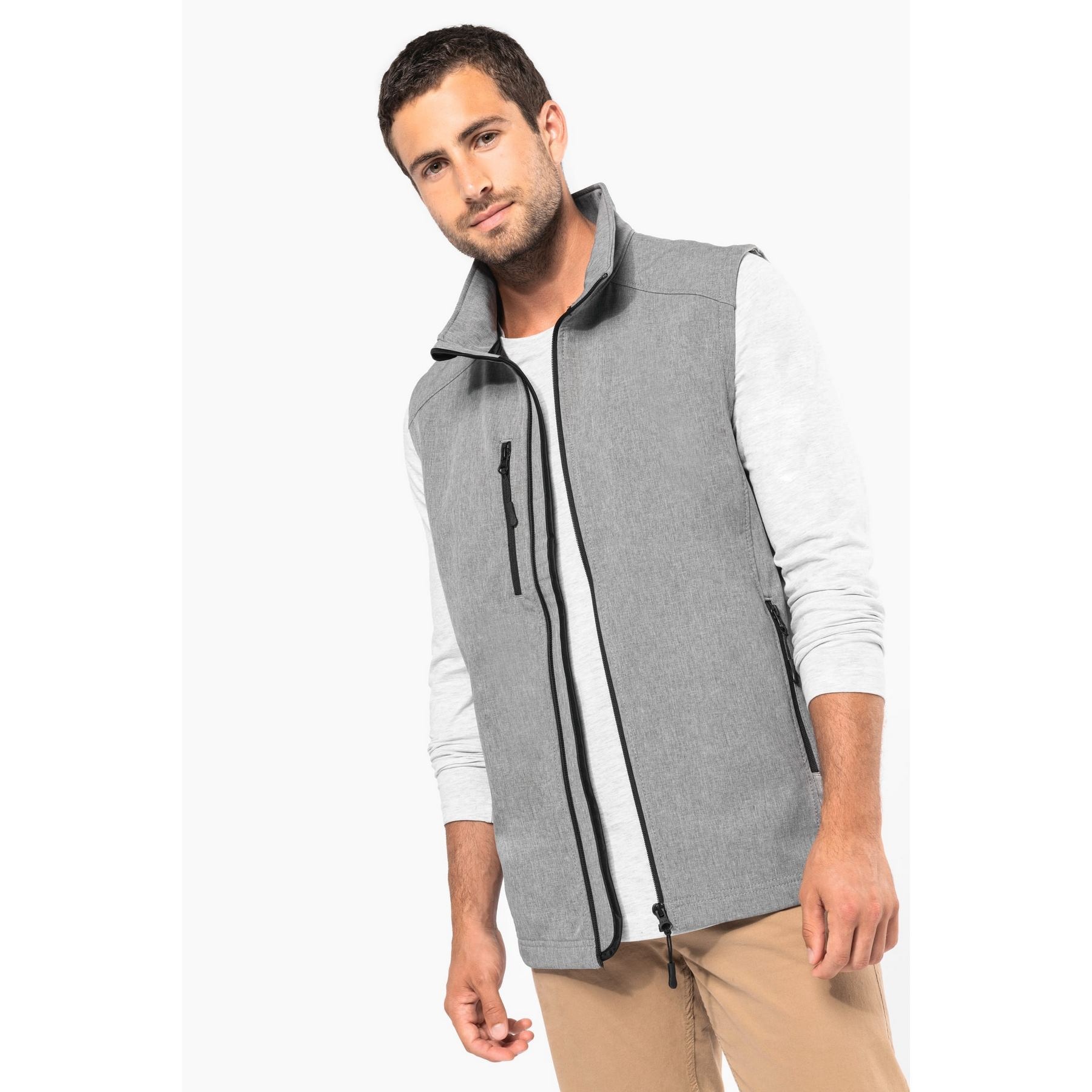 Bodywarmer softshell homme
