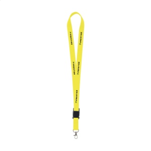 Tour de cou en polyester solide avec mousqueton en métal 53 × 2 mm, vue 4