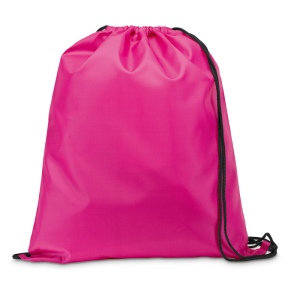 Sac à dos 210D avec cordons de serrage noirs, vue 2