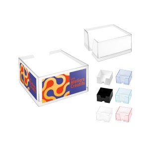 Support bloc papier (papier 89x89x42mm)