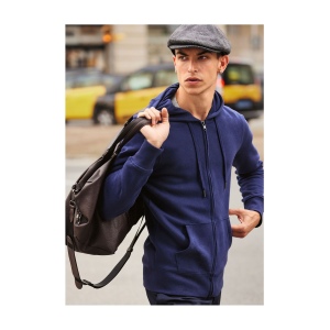 Sweat capuche zippé