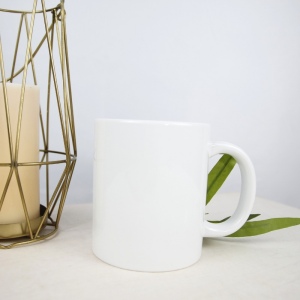 Mug jumbo blanc – 550 ml, vue 2