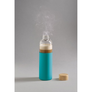 Bouteille 600mL en bambou et verre borosilicate, vue 7