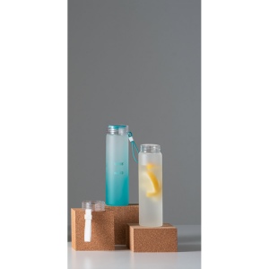 Bouteille en verre borosilicate et bouchon en AS 470 mL, vue 3