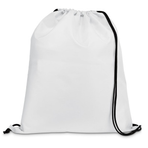 Sac à dos 210D avec cordons de serrage noirs, vue 5