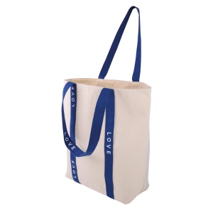 Sac soufflet fond en coton 450 × 400 × 150 mm, vue 4
