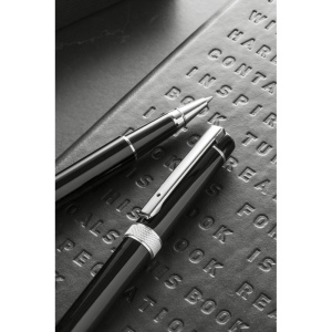 Set de roller et stylo en métal avec clip, vue 3