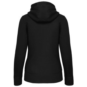 Sweat-shirt zippé capuche femme, vue 4