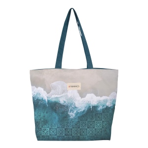 Sac soufflet fond polycoton 220 gr, vue 5
