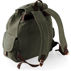 Sac à dos vintage en toile 360 × 160 × 300 mm, vue 4