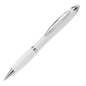 Stylo stylet blanc, vue 4