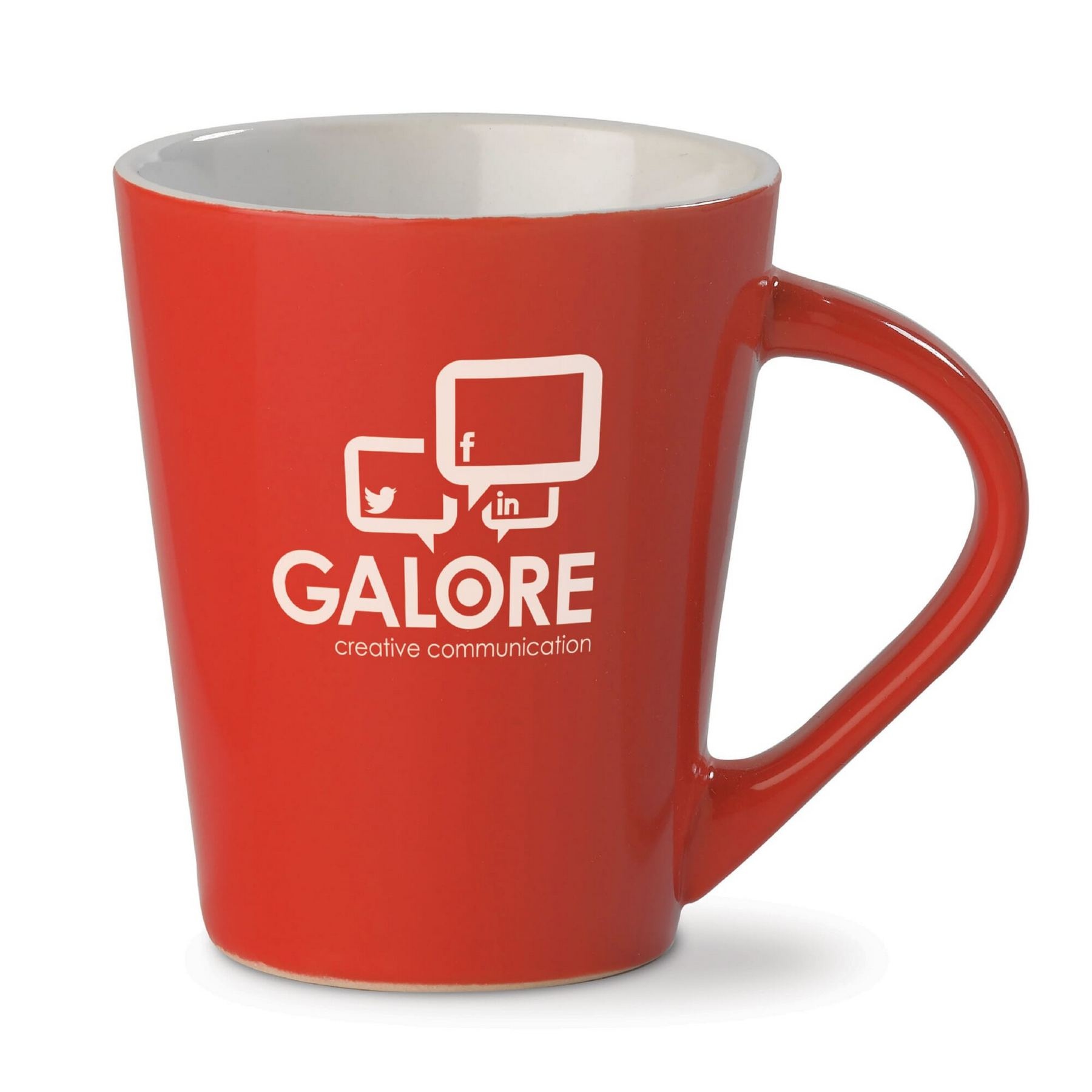 Mug Rouge Brillant 270ml