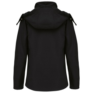 Veste softshell à capuche amovible femme, vue 3