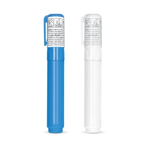 Stylo feutre marqueur craie effacable 123 × 21 × 18 mm, vue 2