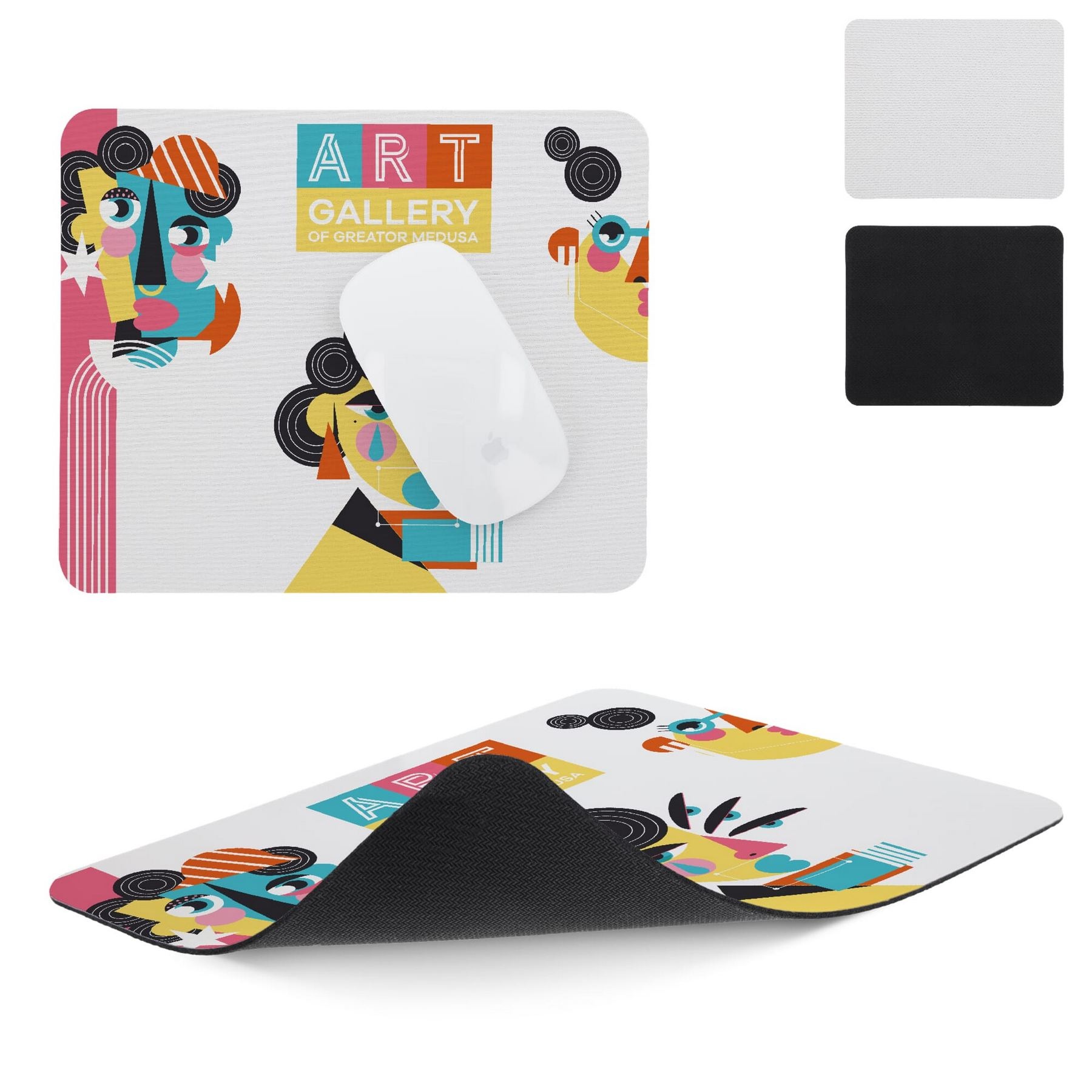 Tapis de souris à sublimation 22 x 18cm