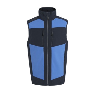 Bodywarmer bicolore en Softshell, vue 5