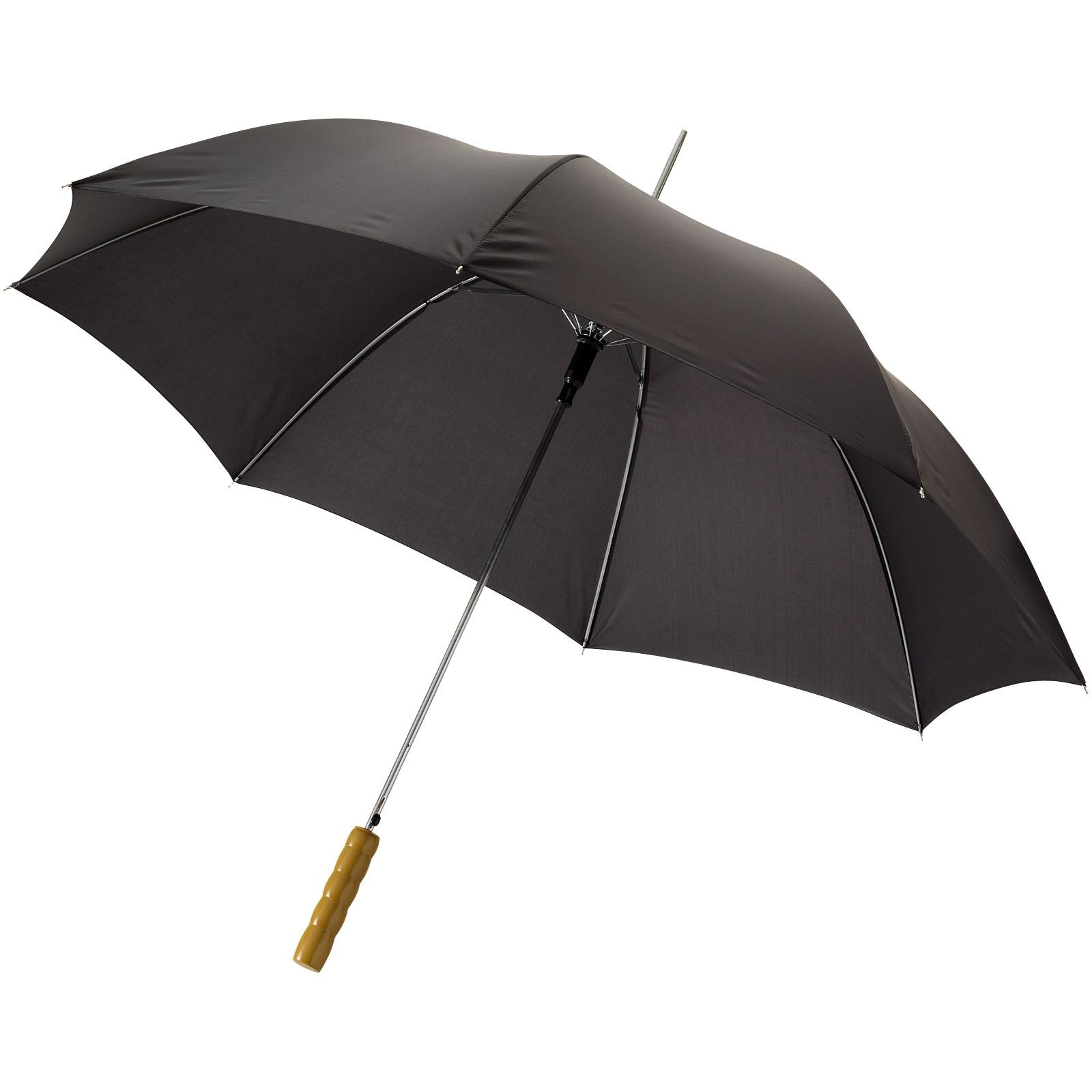 Parapluie 23" à ouverture automatique avec poignée en bois