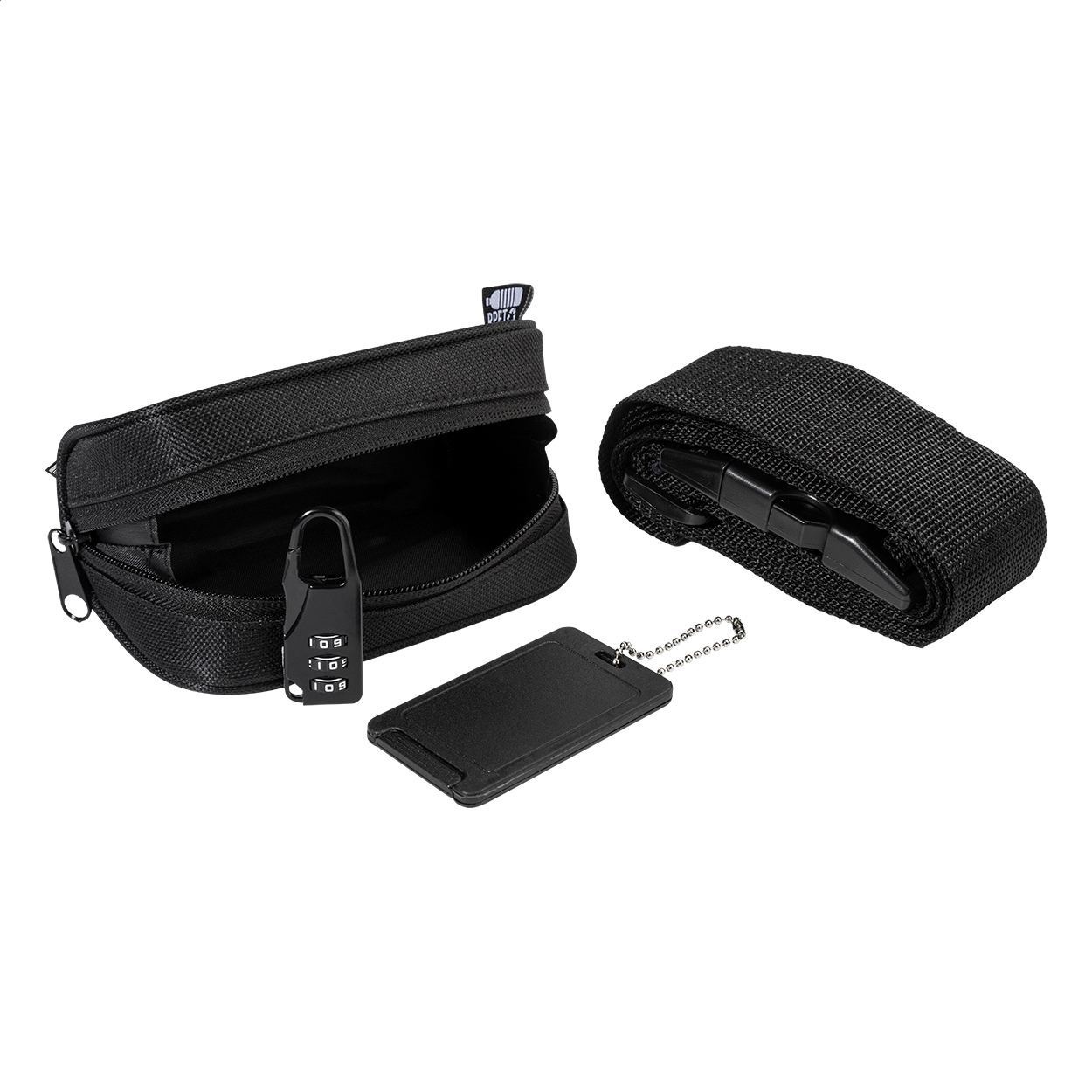 SafeTrip Kit de voyage en RPET