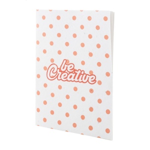 CreaNote A6 carnet de notes personnalisé en papier ensemencé