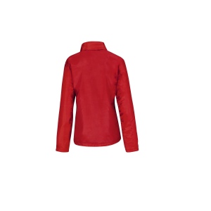 Veste coupe-vent doublée micropolaire femme, vue 2