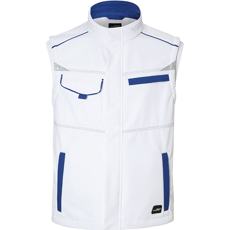 Bodywarmer de travail softshell Unisexe Grande taille